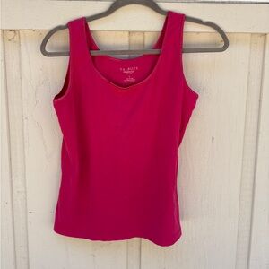 Hot pink Talbots tank top